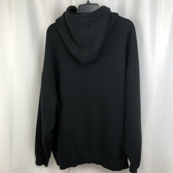 Jumpman Fresh Pro Club Heavyweight VTG Mens 2XL Black Hoodie Pullover Sweatshirt - Picture 2 of 10